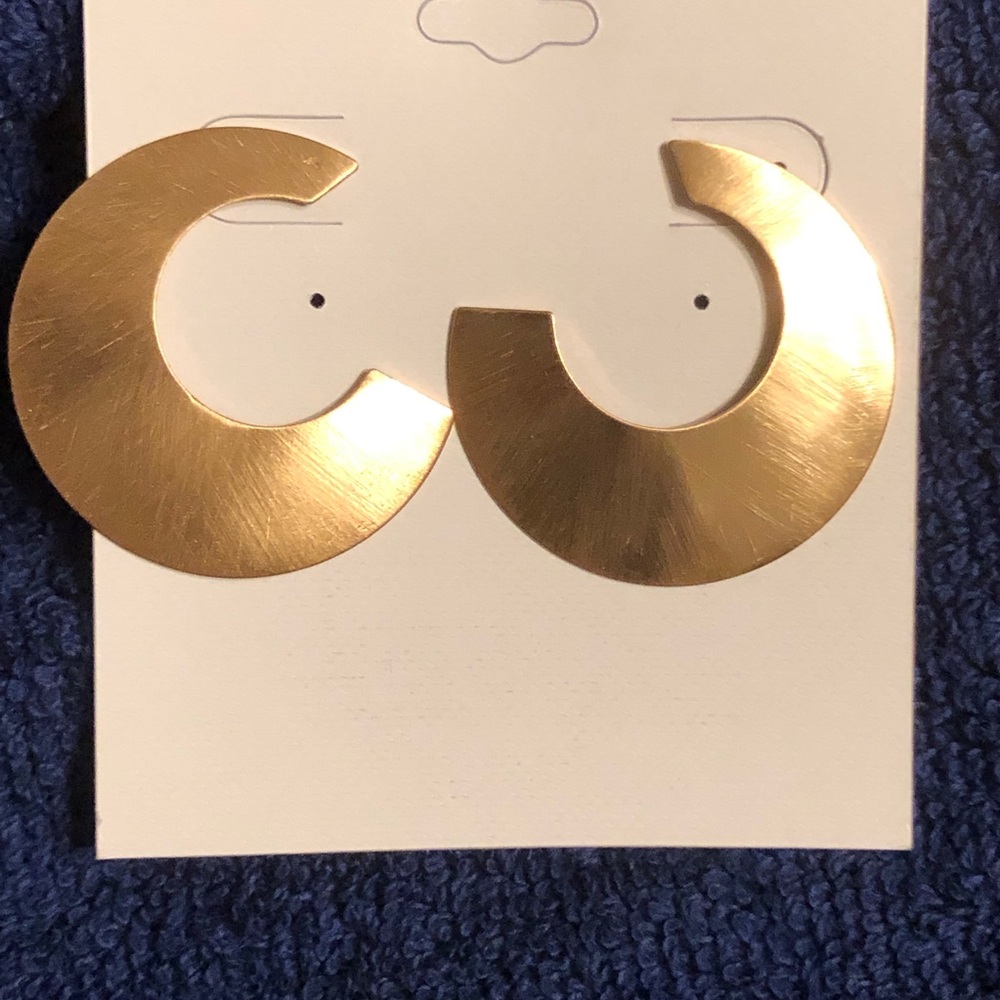GOLD MOON EARRINGS